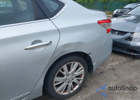 2014 Nissan Sentra S/Sv/Sr/Sl из США, поврежденный, VIN 3N1AB7APXEY209345